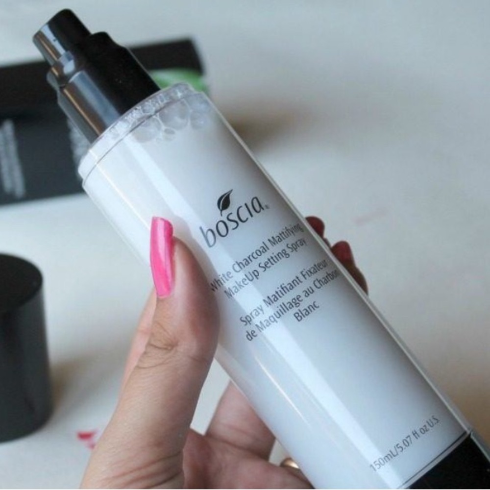 Boscia White Charcoal Mattifying Setting Spray Mist BNIB